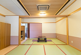1組で貸切の家族葬ホール